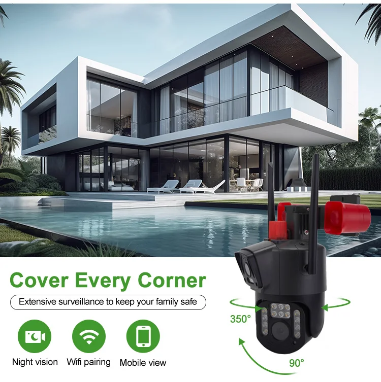 New Material Long-Lasting Hidden Mini Spy Camera For Home Security 4K