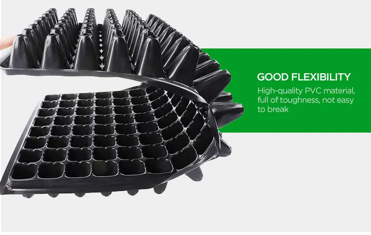 Germination Kit  Sturdy Drip Tray 72 Cell Seedling Tray for Indoor Gardening, Seed Starting Cloning Plants