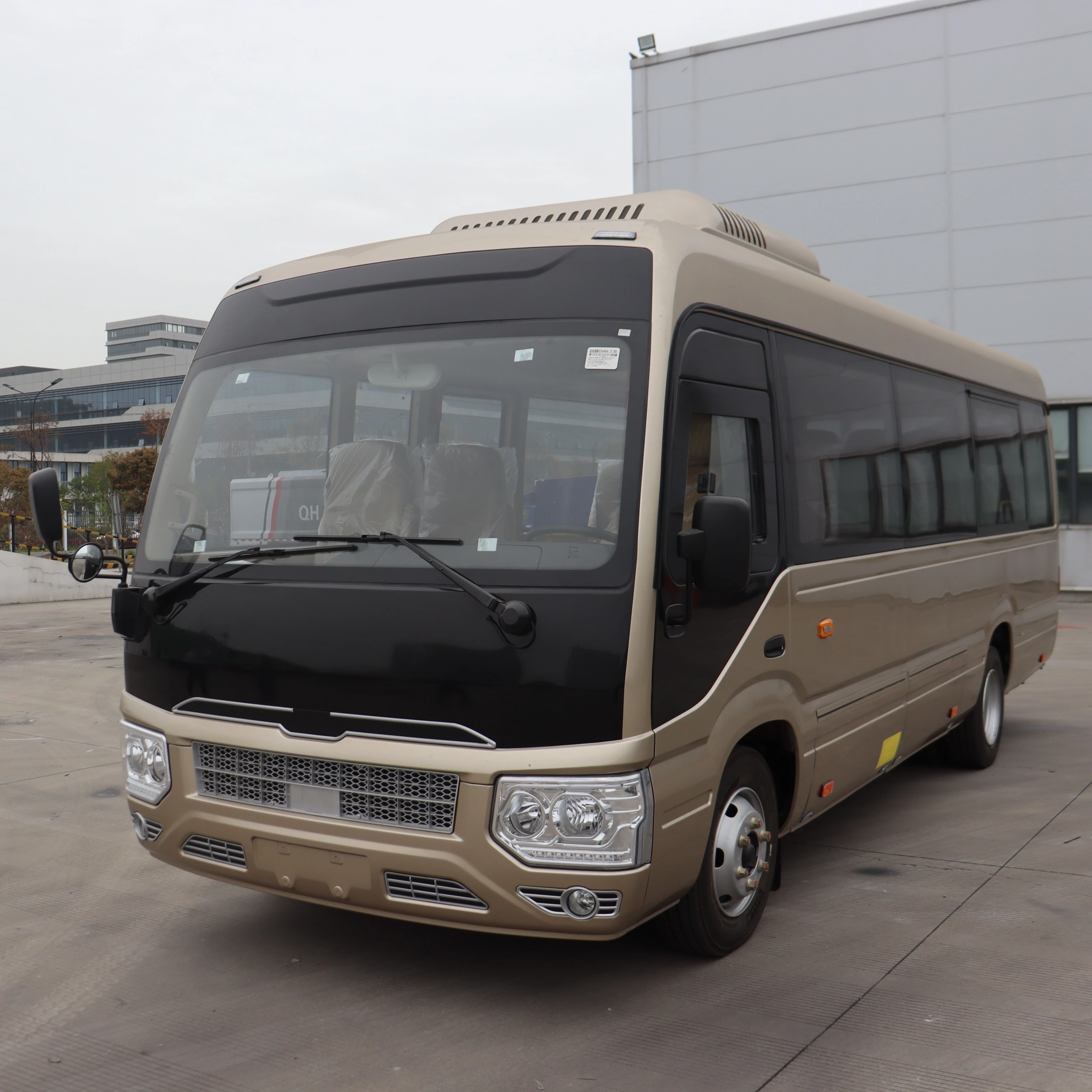 Longxing Diesel brand new bus for passenger transportation rural