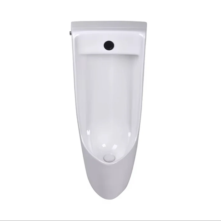 Modern Automatic Sensor Ceramic Flushing Urinal Wall-Mounted Sanitary Ware for Male for Hotels