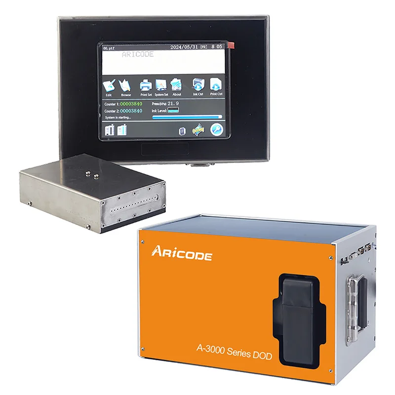 Принтер Aricode 7 dot DOD/принтер 16 DOD большого символа