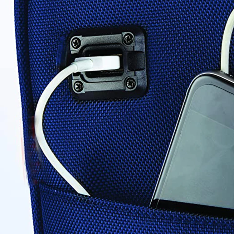 Wholesale Business Suitcase Luggage Bag Travel Trolley With USB Charging