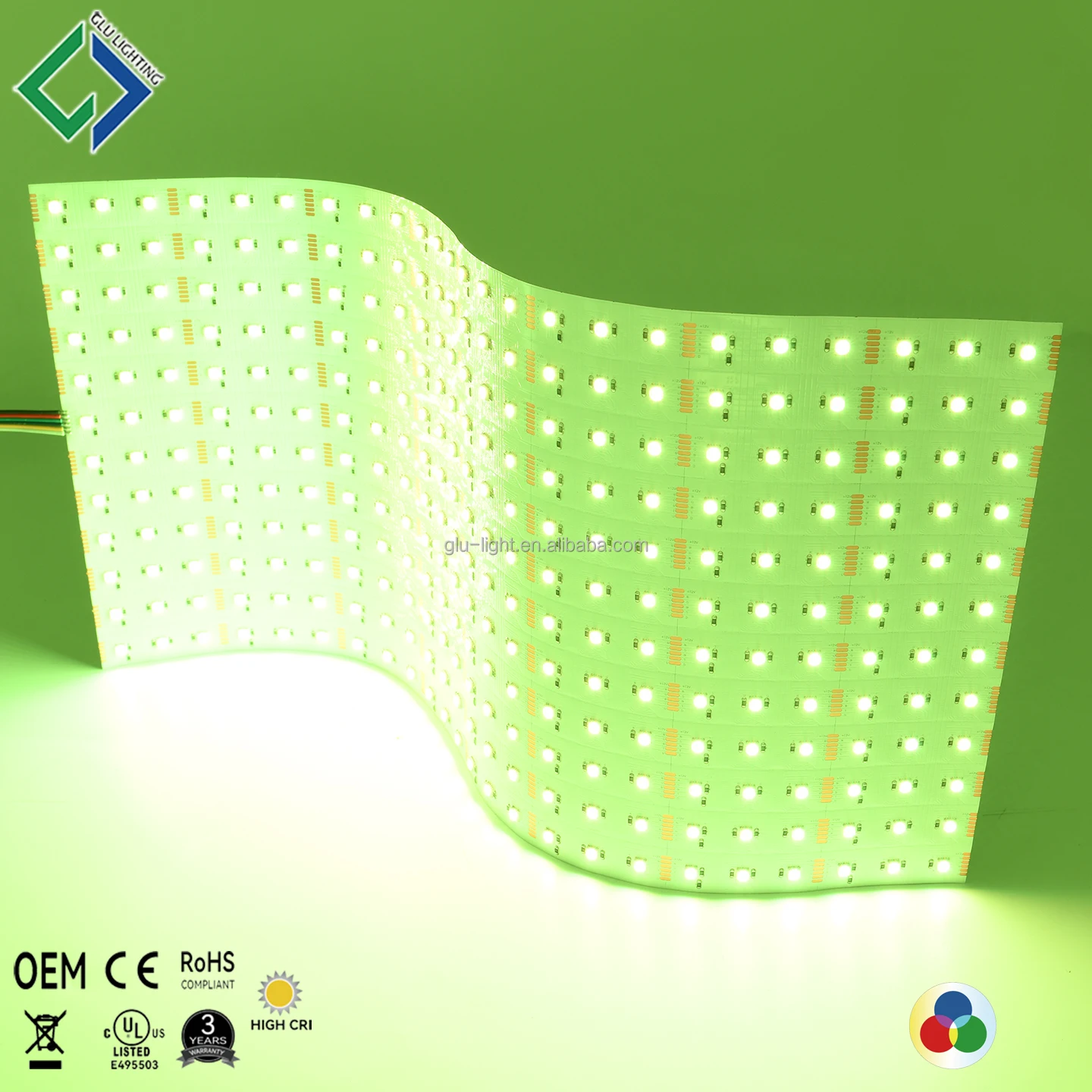 300x600 Ra95 rgb bi color cuttable flexible led panel for Tv industry.jpg