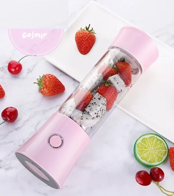 juicer machine fruit juicer Portable Mini Household Juicer with Portable USB Power Source portable