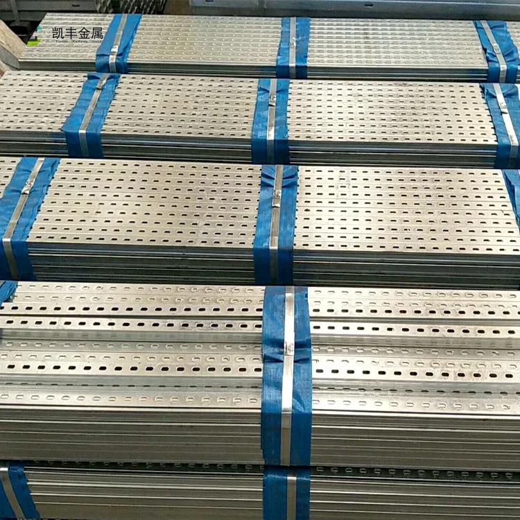 Factory supply hot dip galvanized strut slotted C channel steel Unistrut Channel with price list