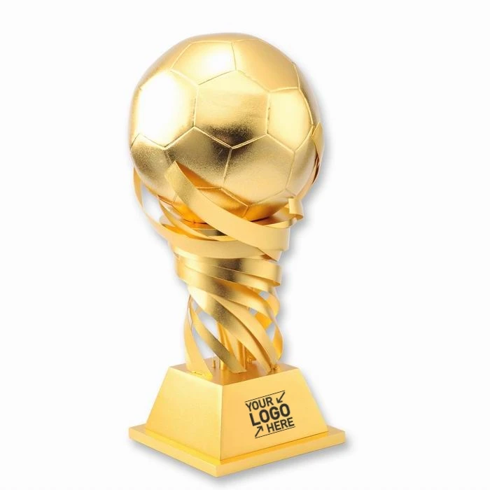 Customized Football Metal Trophy Custom Alloy Souvenir Gift Creative Trophy Customization Football Metal Alloy Trophy