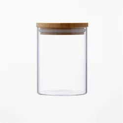 Factory Direct Supply Recycled Glass Jars Heat-Resisting High Borosilicate Glass Jar
