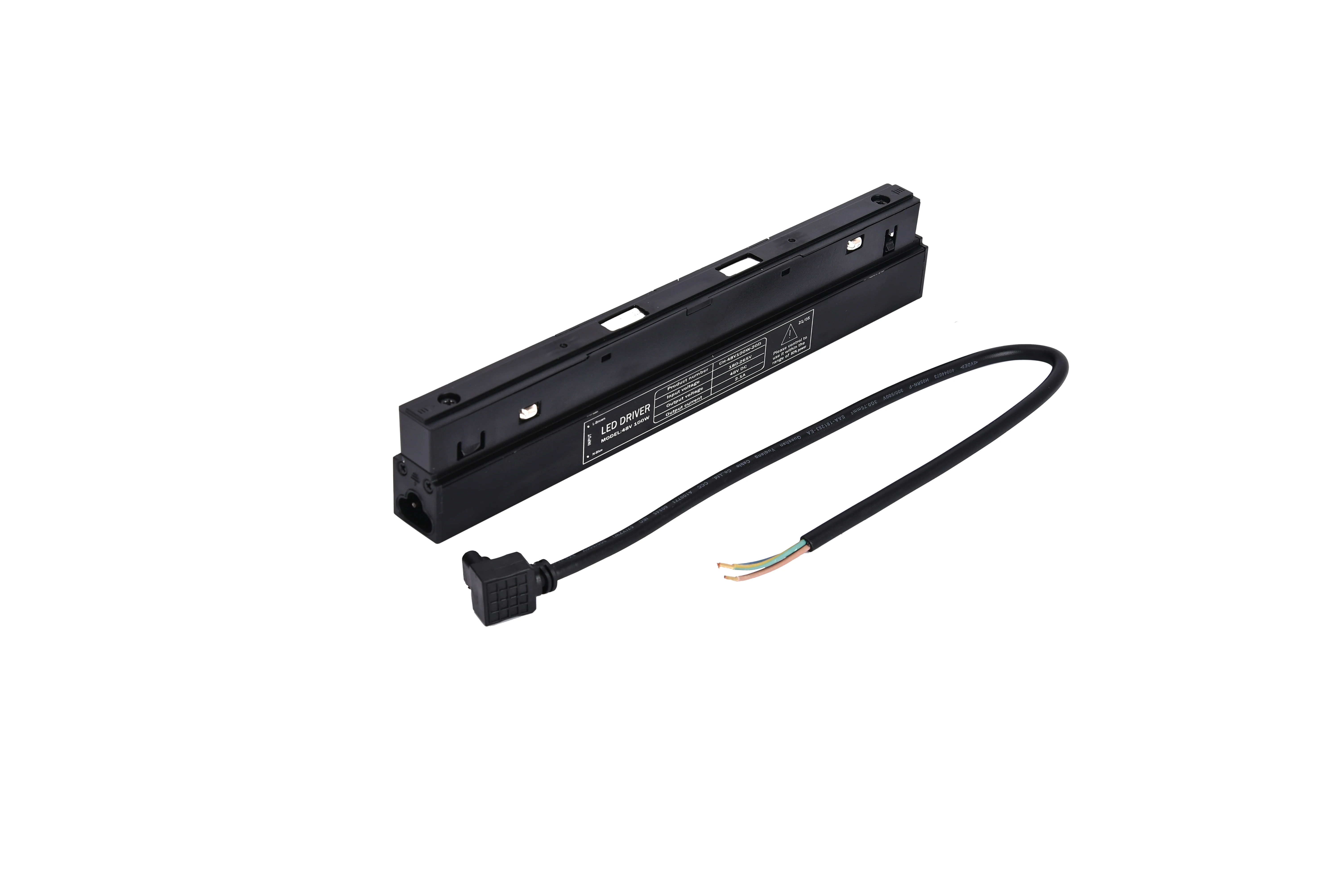 48V 24V magnetic led track light rail system 10w 30w slim switching power supply DALI tuya driver