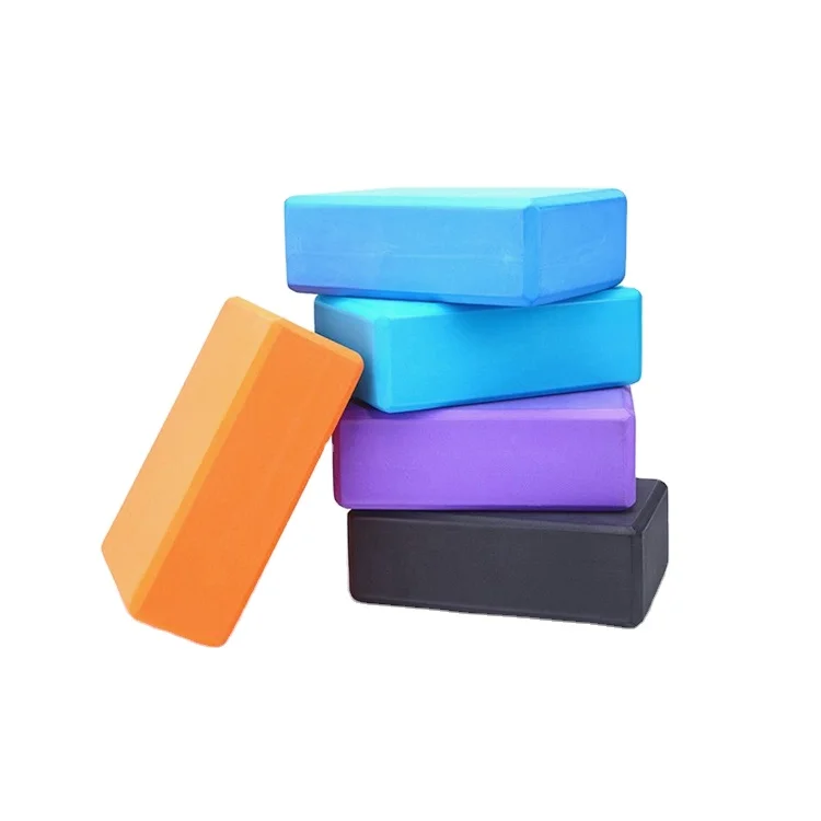 High Density Yoga Foam Block Eco-Friendly EVA Foam Soft Non-slip Yoga Blocks