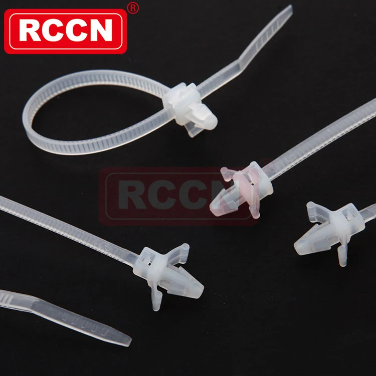RCCN Push Mount Tie PWV Nylon Wire Ties Nylon Cable Tie