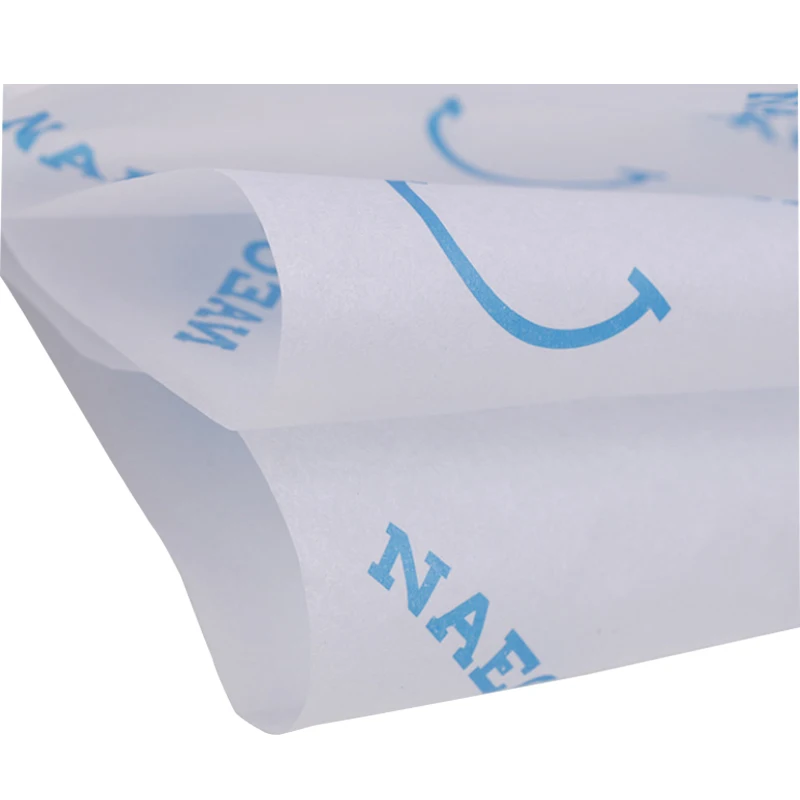 
Custom design logo printing cheap translucent gift tissue wrapping paper for fruit food and clothing manufacturer 