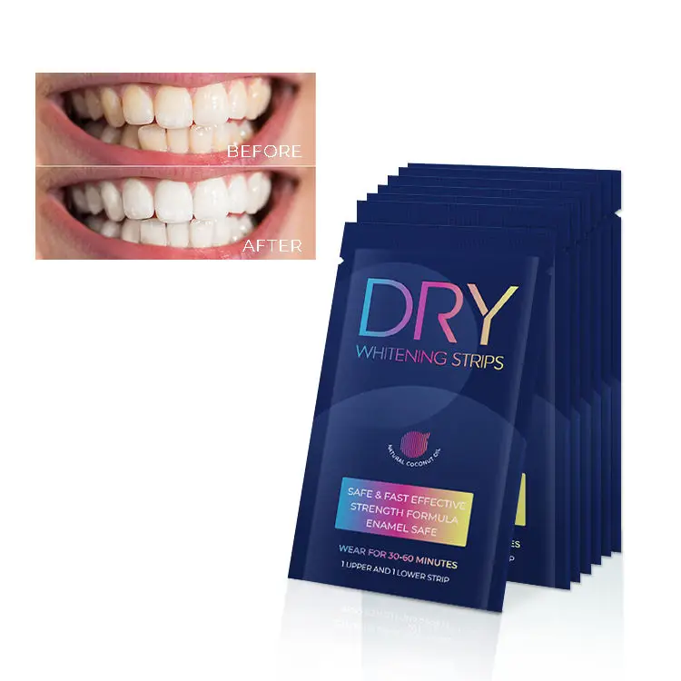 IVISMILE Non Toxic Private Label Teeth Whitening Strips Whitening Strips For Teeth Custom