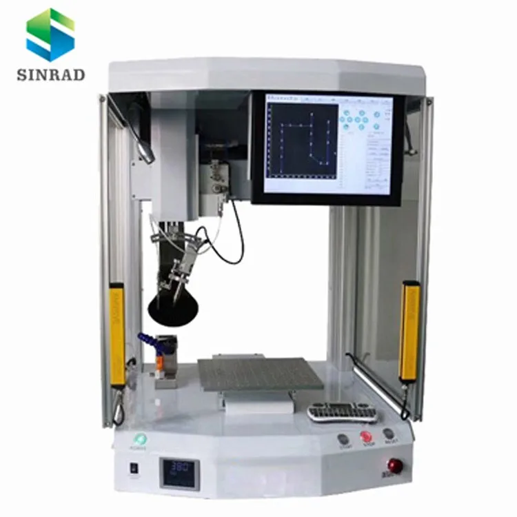 China Factory 5-axis soldering Robot with flowing line customize two heads three heads