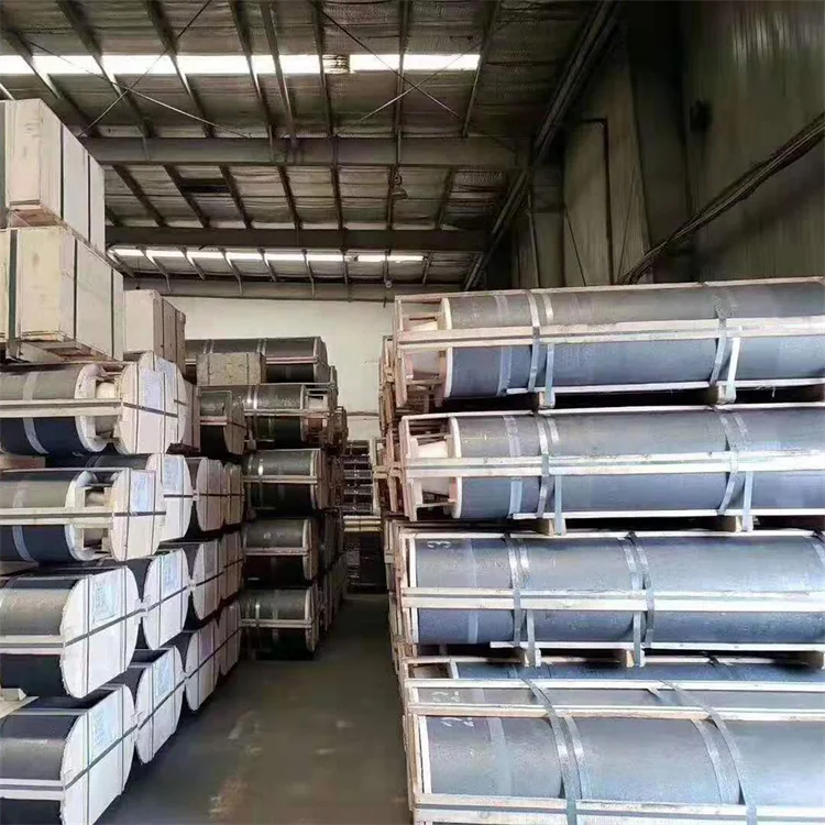 Professional Quality Graphite Carbon Electrodes for Electric Arc Steelmaking Furnaces for Sale From Manufacturer