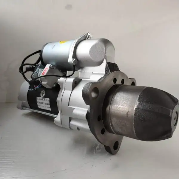24V 7.5KW 12T STARTER MOTOR WITH SAFETY RELAY FOR KOMATSU WheelLoader 0230003152 6008134560