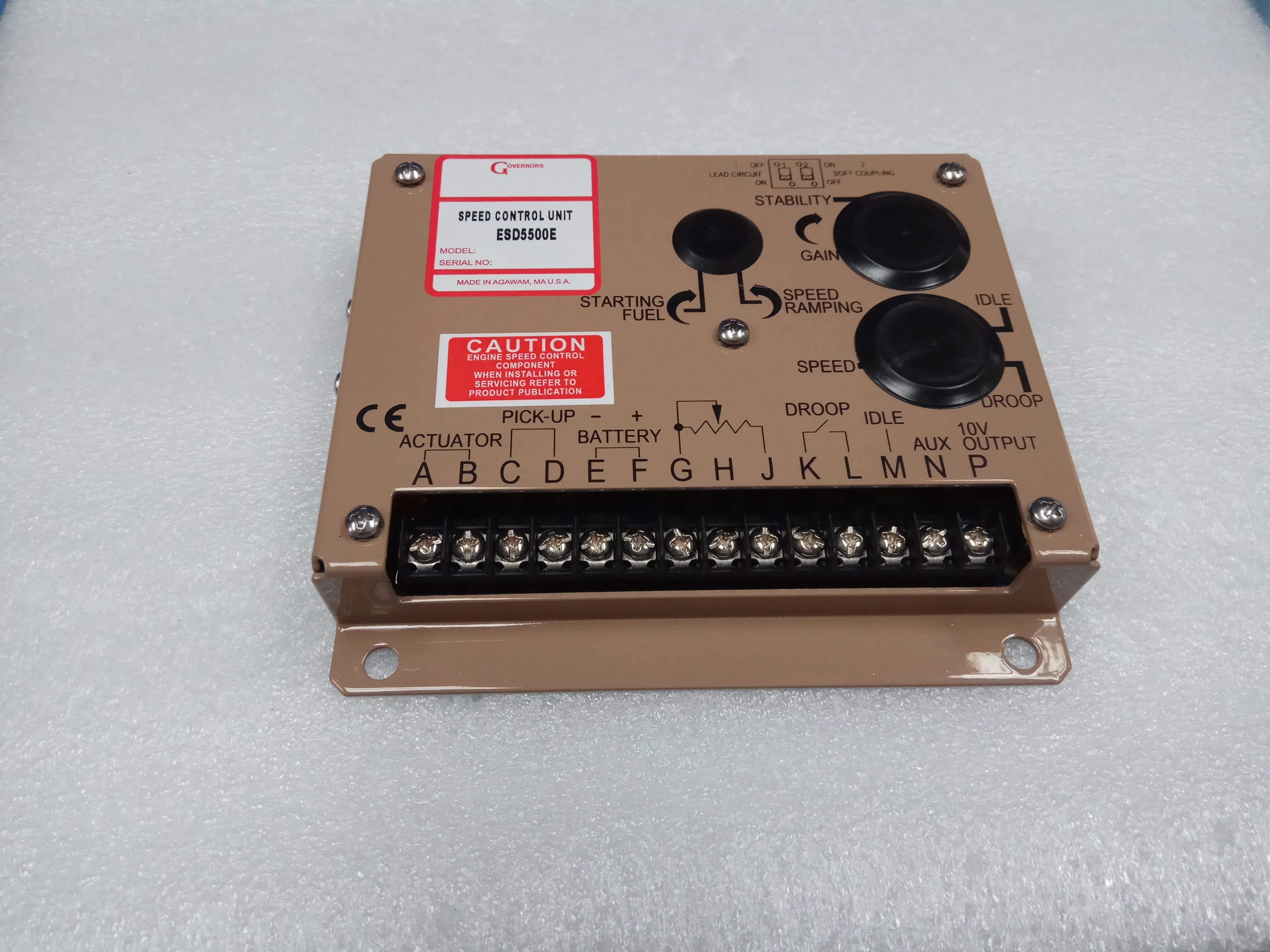 Generator Genst Electronic Speed Control Unit Speed Governor Controller ESD5500E (ESD5522 ESD5330 ESD2241 ADC100-24 ACD110-24