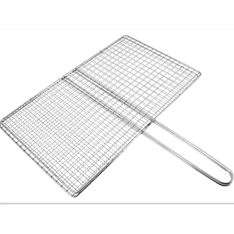 BBQ Grill Mesh 304 Stainless Steel Other Accessories with Round Shape Bbl Grills Custom Size