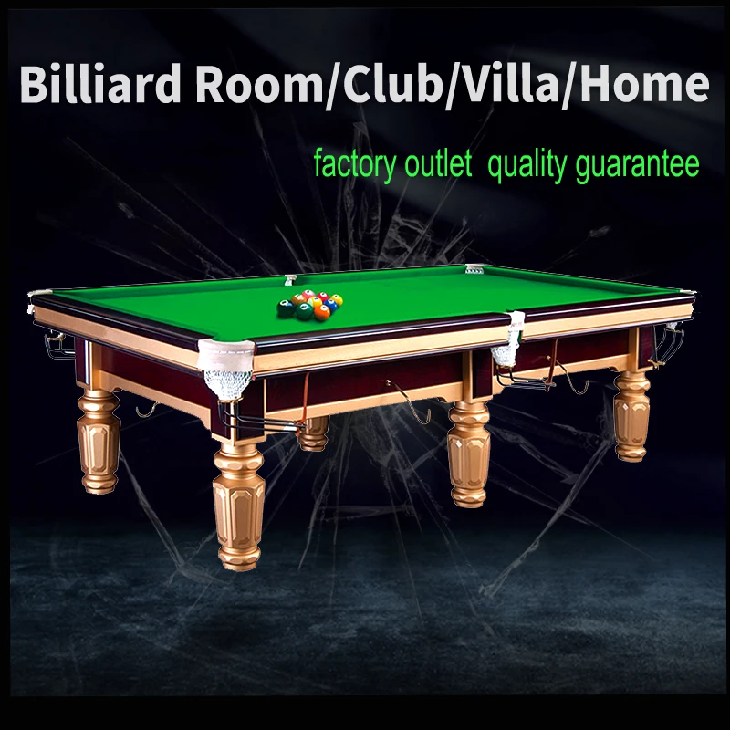 Factory Wholesale Superior billiard table de tennis table black 8 foot 9ft pool table billiard
