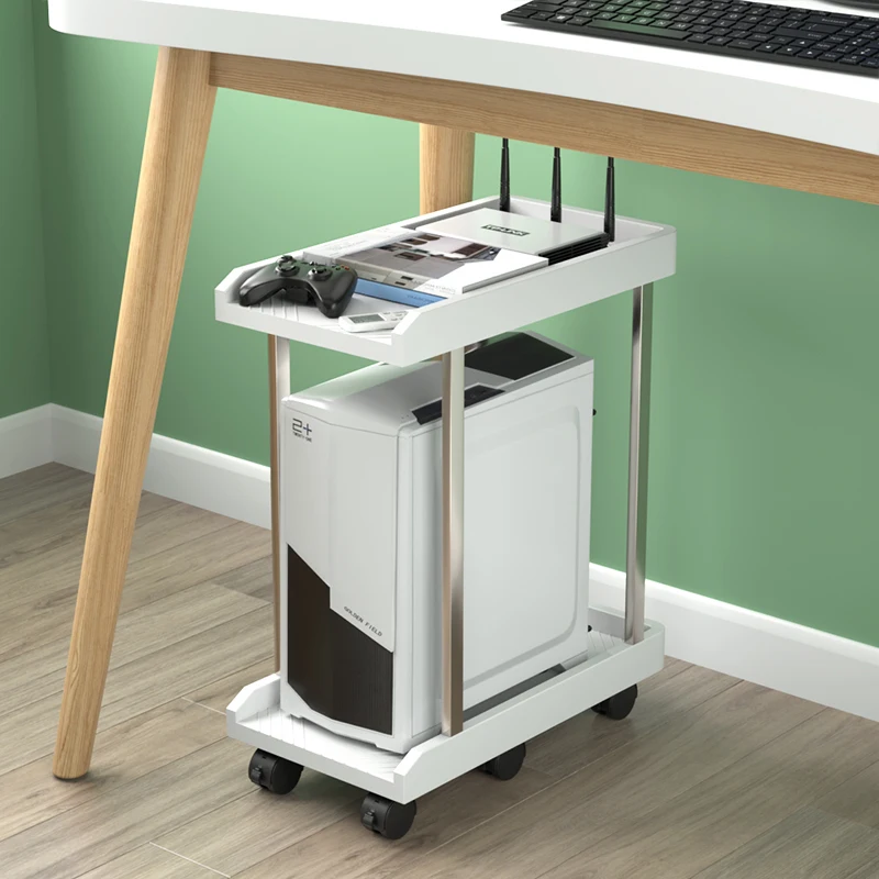 Adjustable Height  Universal Laptop Stand with Retractable Bracket and Wide Base for Office & Home Use