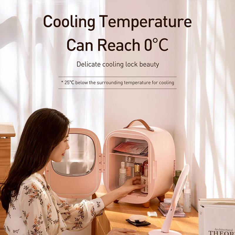 8l Dc Ac Mini Fridge Custom Mobile Home Cold Drink Mini Refrigerator