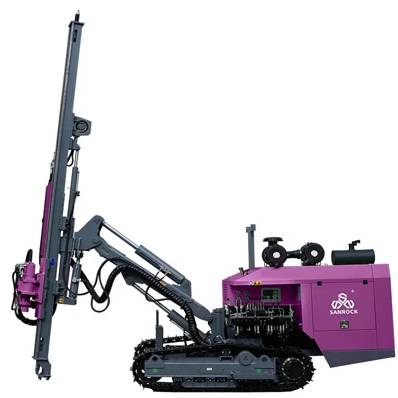 Mining Drilling Rig Rock Blast hole DTH Drilling Machine Crawler Hydraulic Drilling Rig