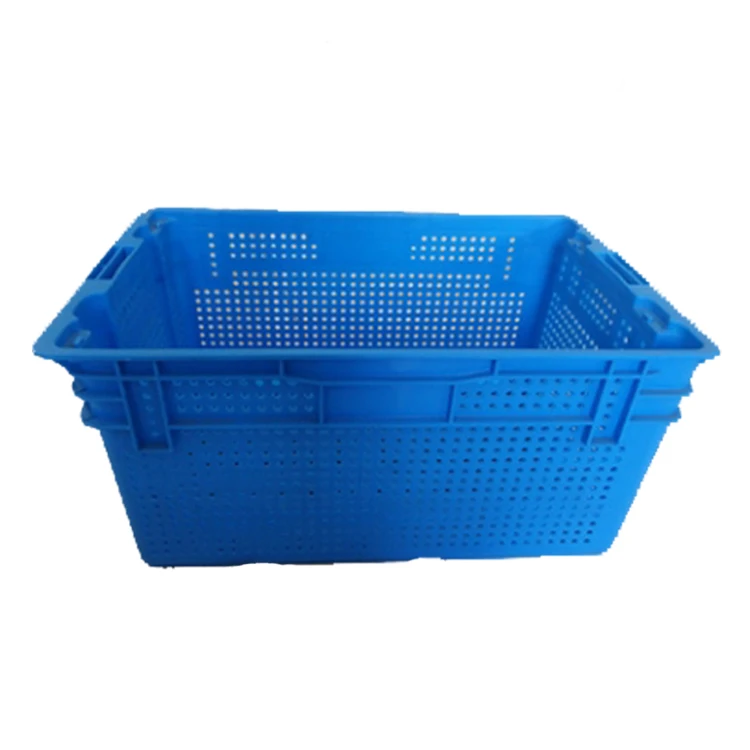 Cheap plastic crates good quality stackable and nestable crate for fruits and Vegetables