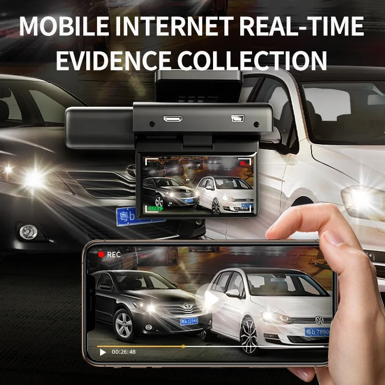 AMAZON New Dash Cam car black box true 2k hot sell 3 cameras night vision loop video smart Motion Detection Mobile speed DVR