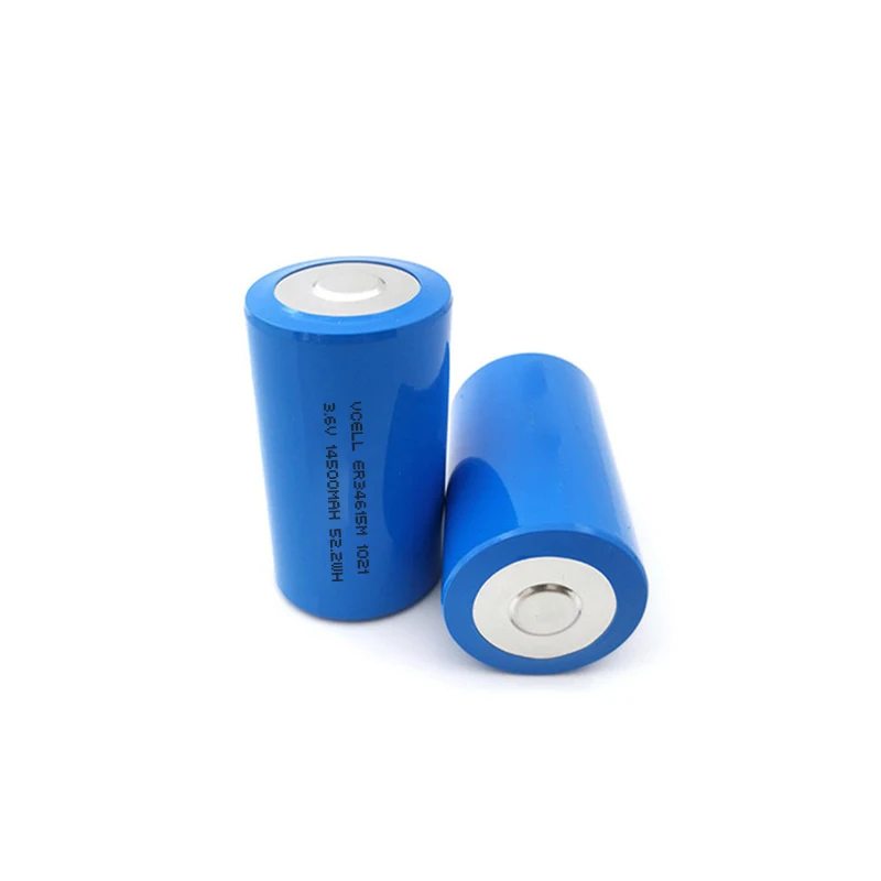 Hot Selling ER34615M 3.6V 14500mAh Li-SCOL2 Primary Lithium Battery for Gas Meter/Water Meter/Monitor Devices
