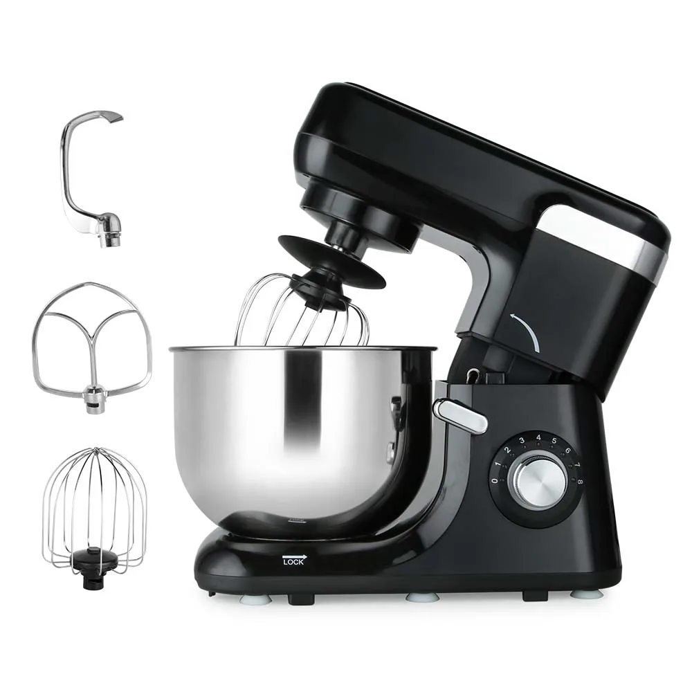 Kitchen 4L 5L 6L Baking Dough Mixer Electric Food professional compact food stand mixer