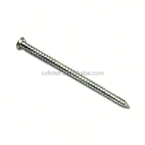 Countersunk head torx set drive window screw concrete screw