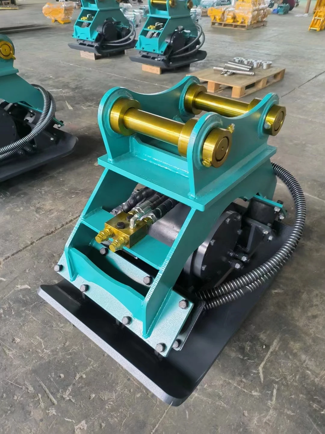 construction machinery parts Excavator Hydraulic plate compactor plaque vibrante compactor