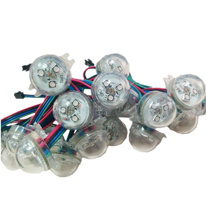 30mm milk cover DMX  DMX WS2811 string LED pixel module light for DJ booth decoration lights