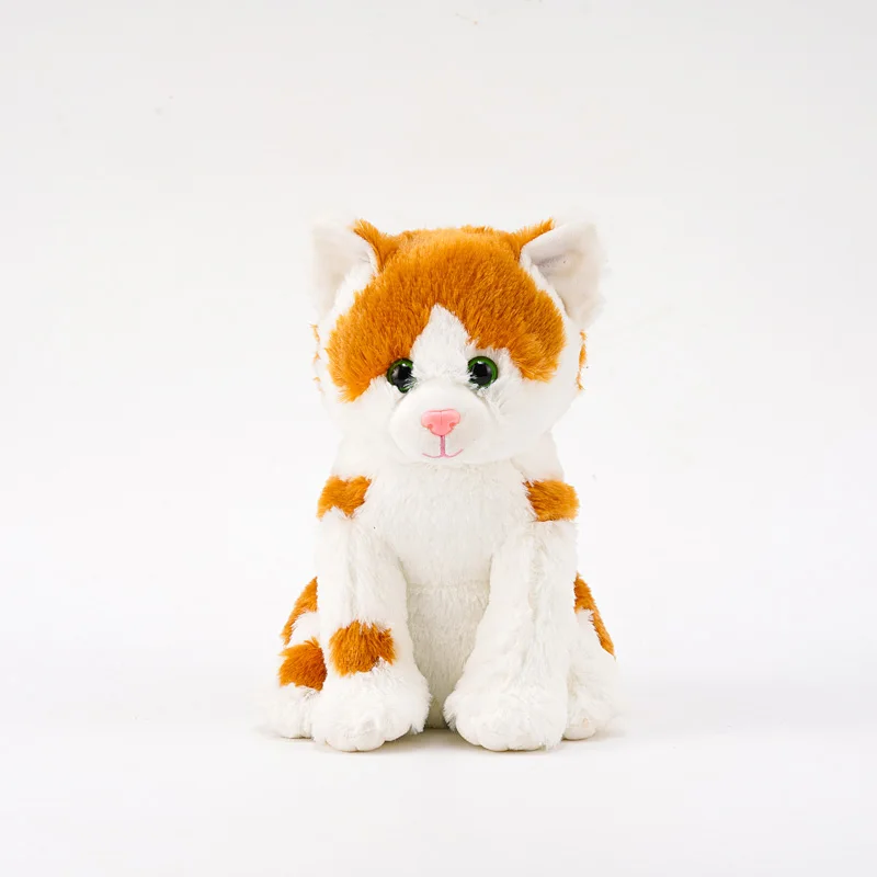 High Quality Custom Pillow Manufacturer Cute Soft Animal Stuffed Animals Plush Cat Toy