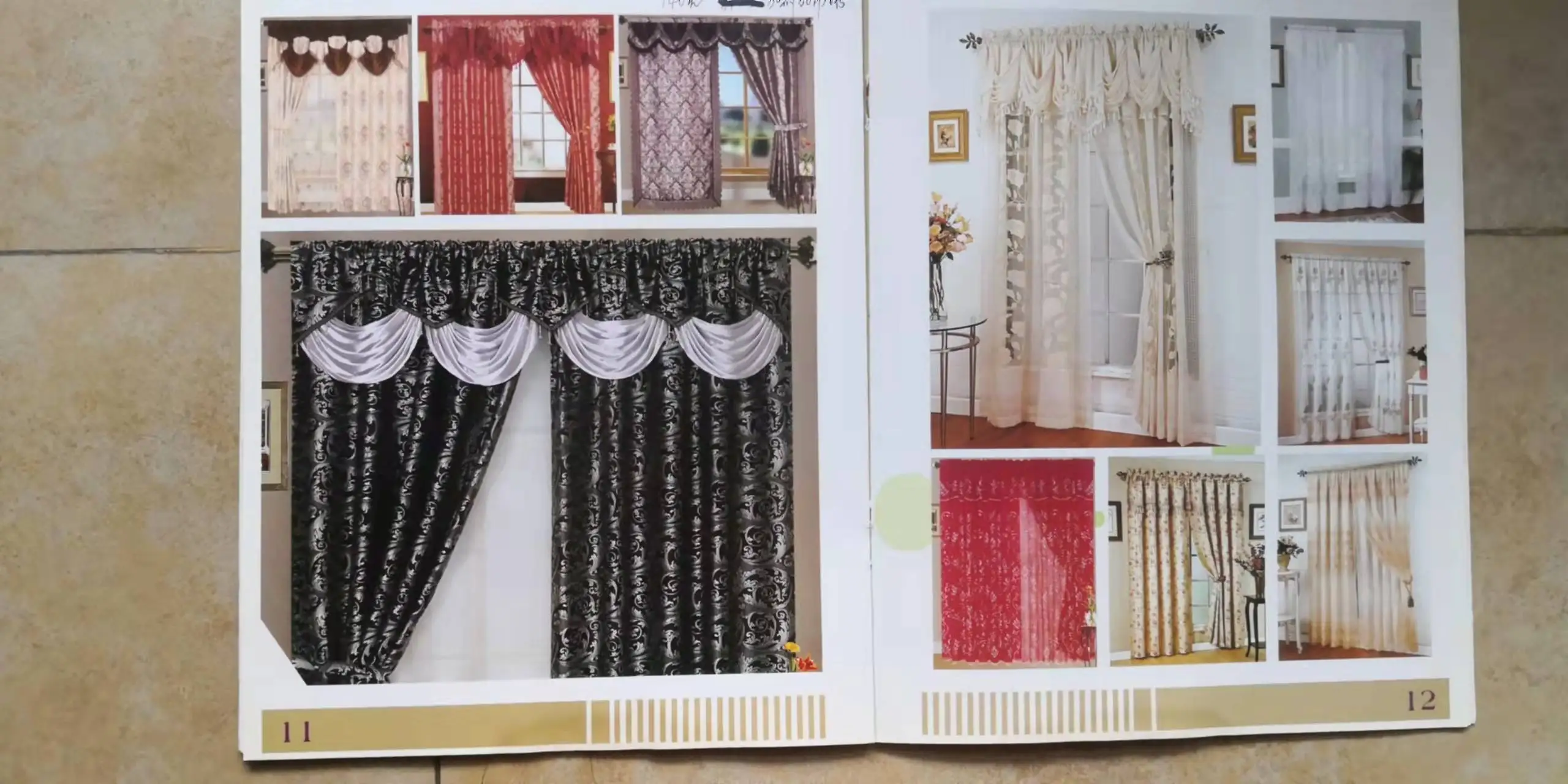 American Style Two Layer Luxury Window Floral Jacquard kitchen Valance Curtain Ready Made Wholesale curtains drapes gardine