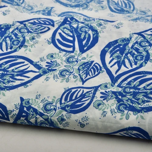 High quality tencel fabric china 30% tencel 70% cotton custom design digital printed fabric