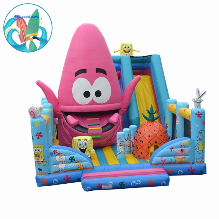 Популярная детская крытая игровая площадка с озорным замком батутная горка идеальный рай для маленьких детей