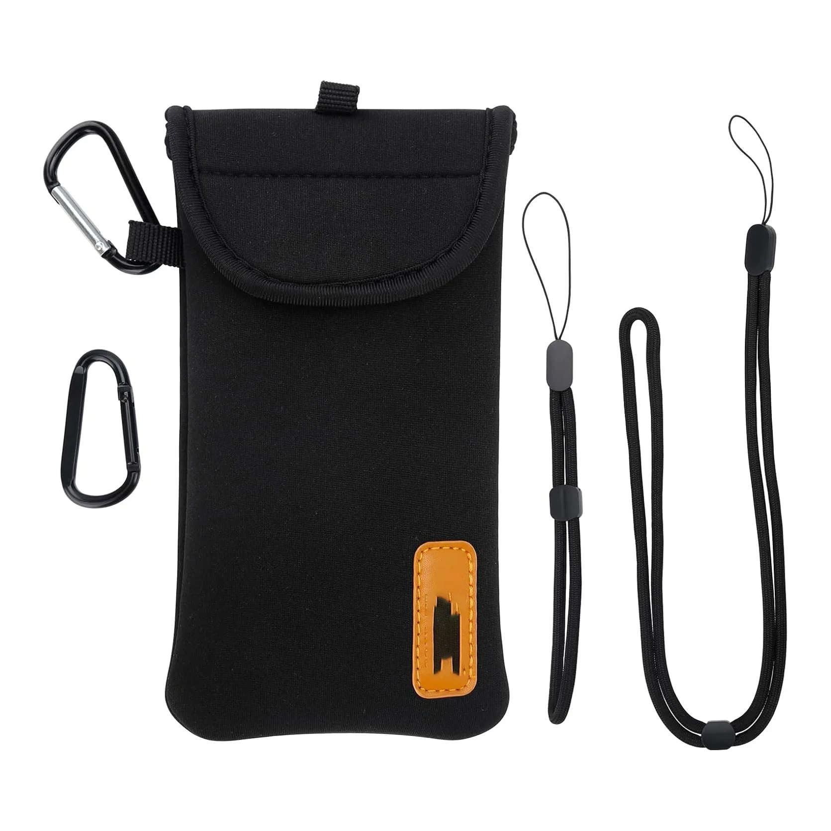 Universal Neoprene Smartphone Phone Sock Shock Impact Resistant Strap Sleeve Hiking Travelling Mobile Key Phone Pouch Phone Bag