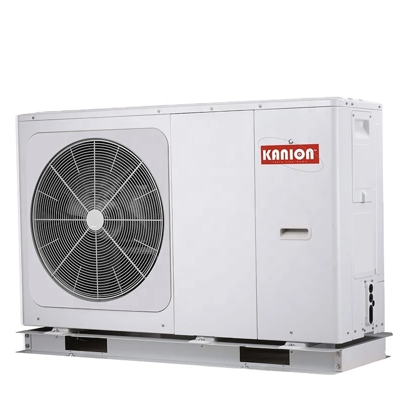 KANION 16KW Residential Water Heat Pump R32 50hz Outdoor Unit Model Electric Air Source Heat Pump Stainless Steel Inverter Mono