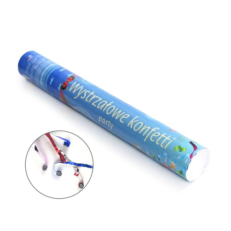 Hidden Paper Tissue Confetti Party Popper for Happy Birthday Confetti Cannon