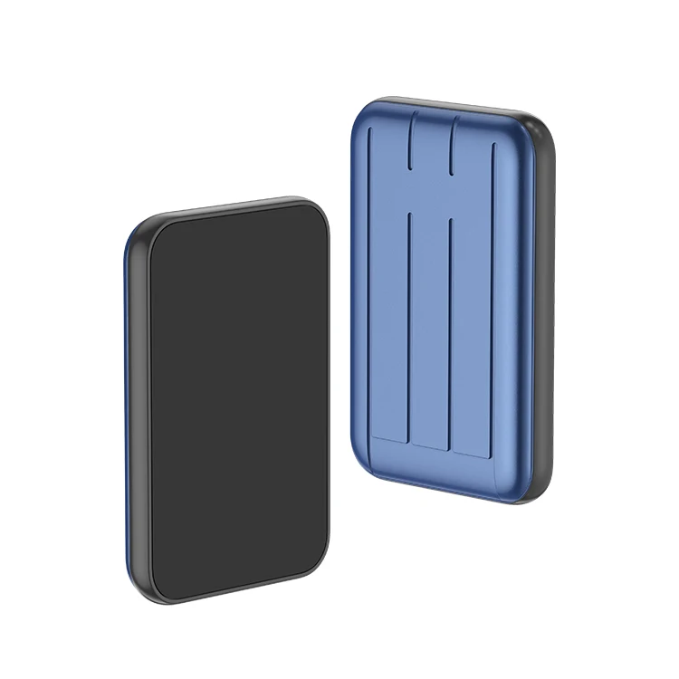 Factory Mini Station Diy Wireless Tws Fast Charging 5000 Mah Wireless Magnetic Power Bank