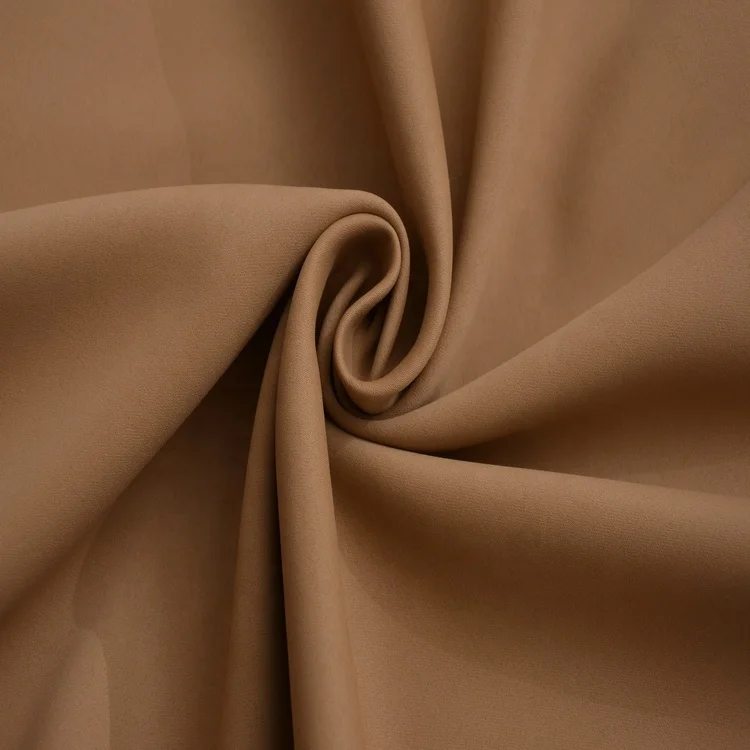 Chocolate high shading livingroom turkish curtains blackout curtain fabric for french window