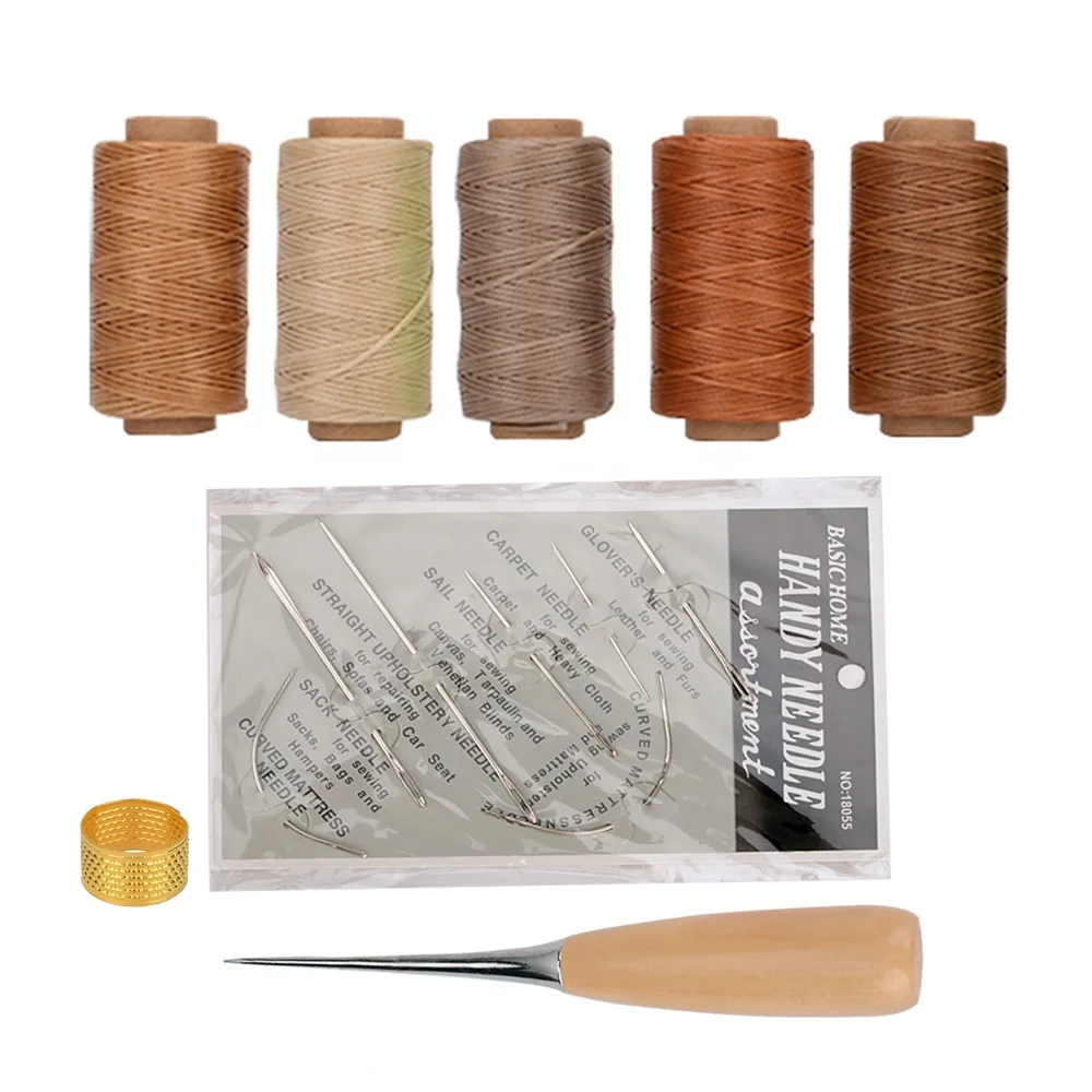 14 Pcs/set leather tools set handmade accessories stitching awl needle