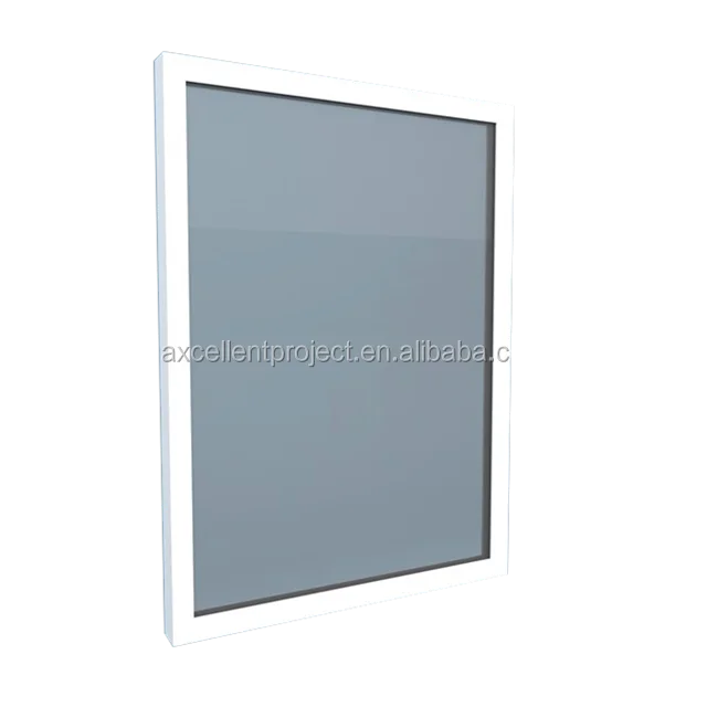 
windows model in house anodised aluminium window frames and fixed window 