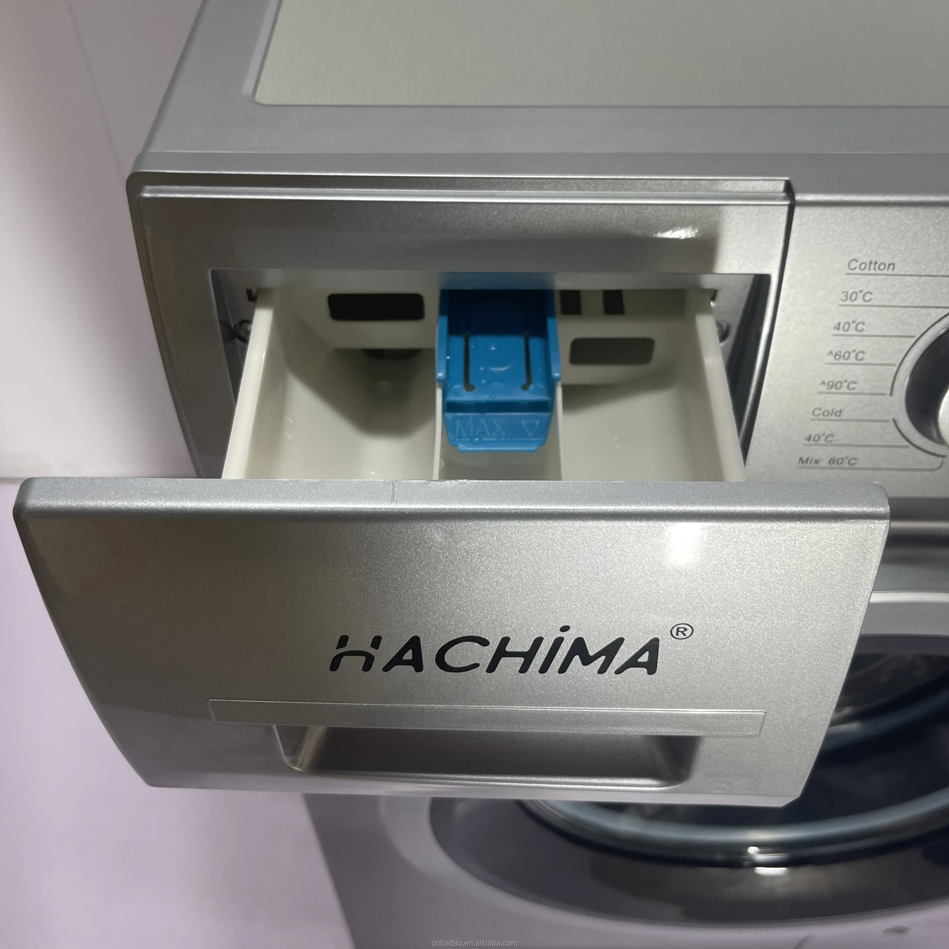 Household 10KG front loading washing machine fully automatic with inverter dryer wash clothes big capacity