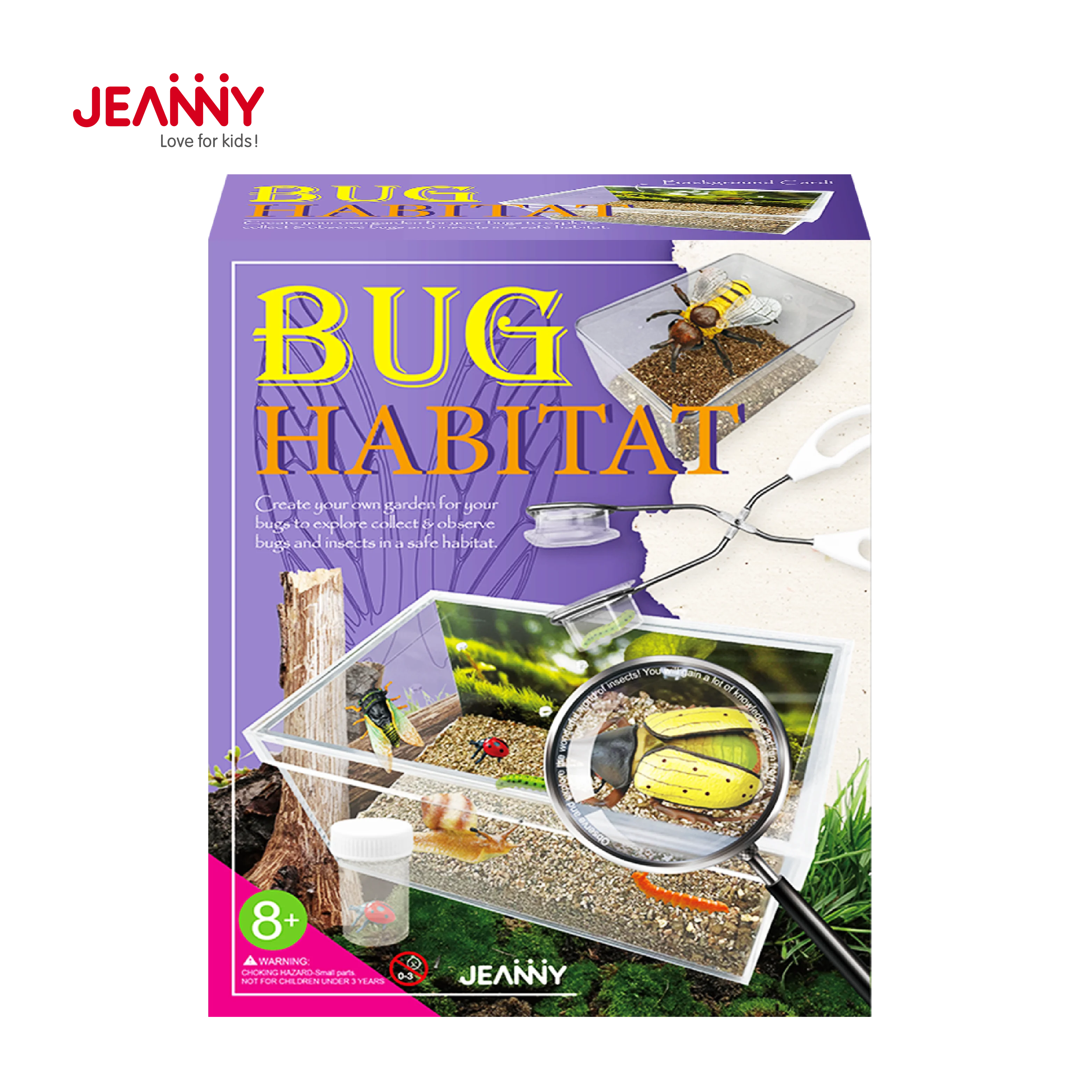 STEAM Toys For Kids New DIY STEM Science Kit Learning Toy Creative Educational Toys For Kids Observation Bug Catcher Habitat Kit