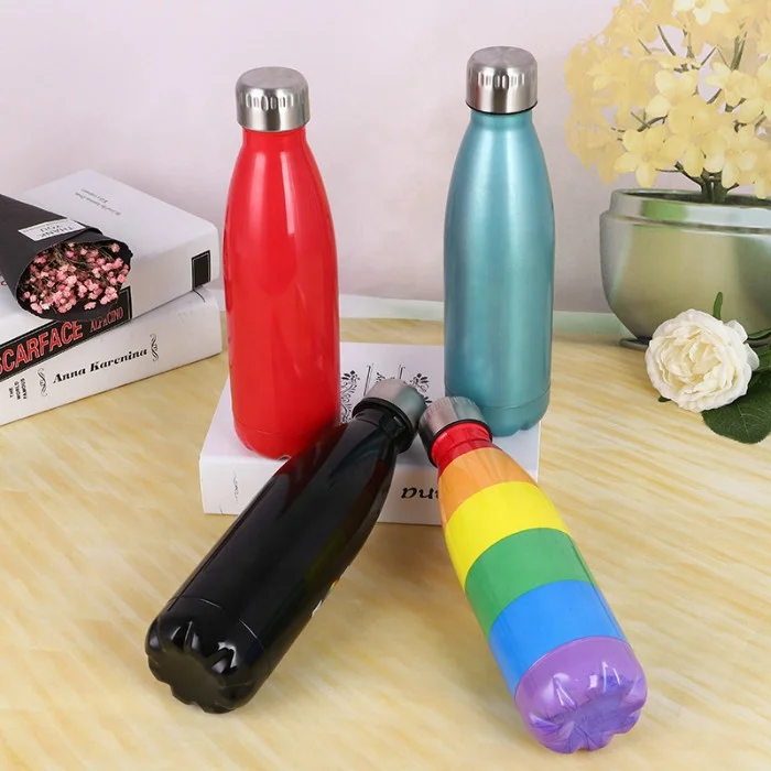 304 Stainless Steel coke Bottle Thermos Double Layer  Sports Water Bottle Cross-border Dedicated Water Bottle