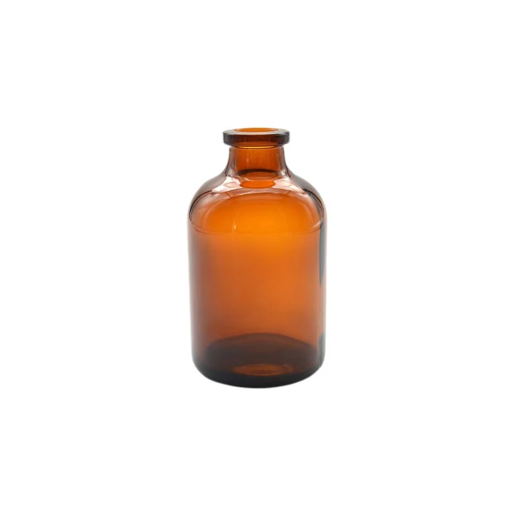 High Quality 50 ml Borosilicate Molded Vials for Veterinary Drug Packaging