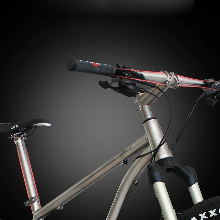 Adjustable Titanium Balance Seat Mountain Bike Road Bike Handlebar Set