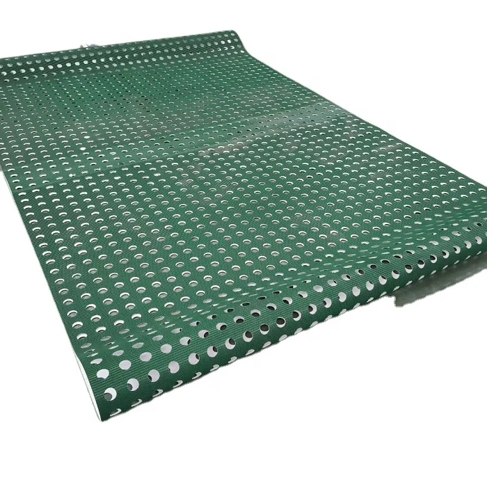 Manufacturers Provide High Quality Flat Transmission Belt Green PVC Conveyor Belt