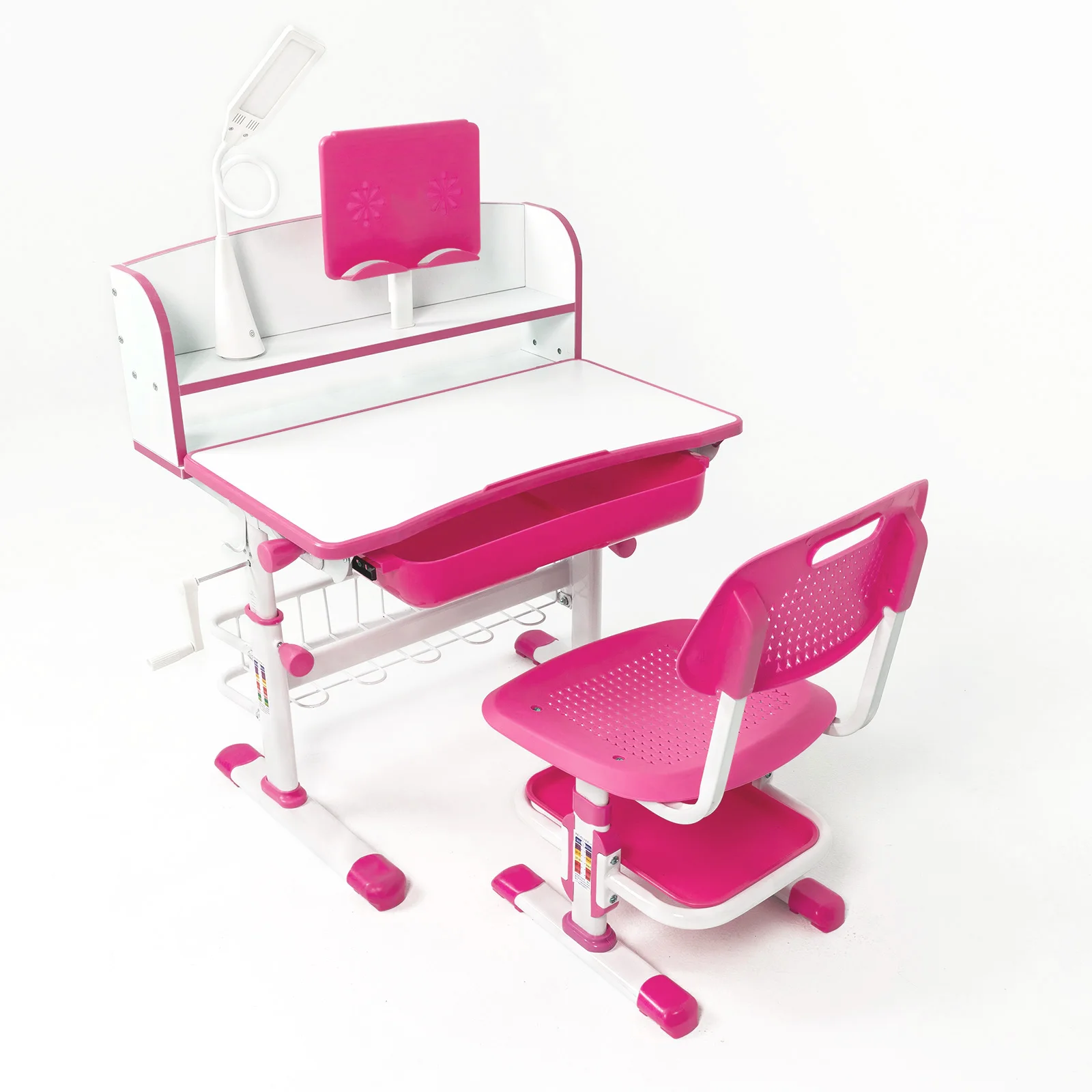 
Simple and comfortable adjustable set study table and chair 